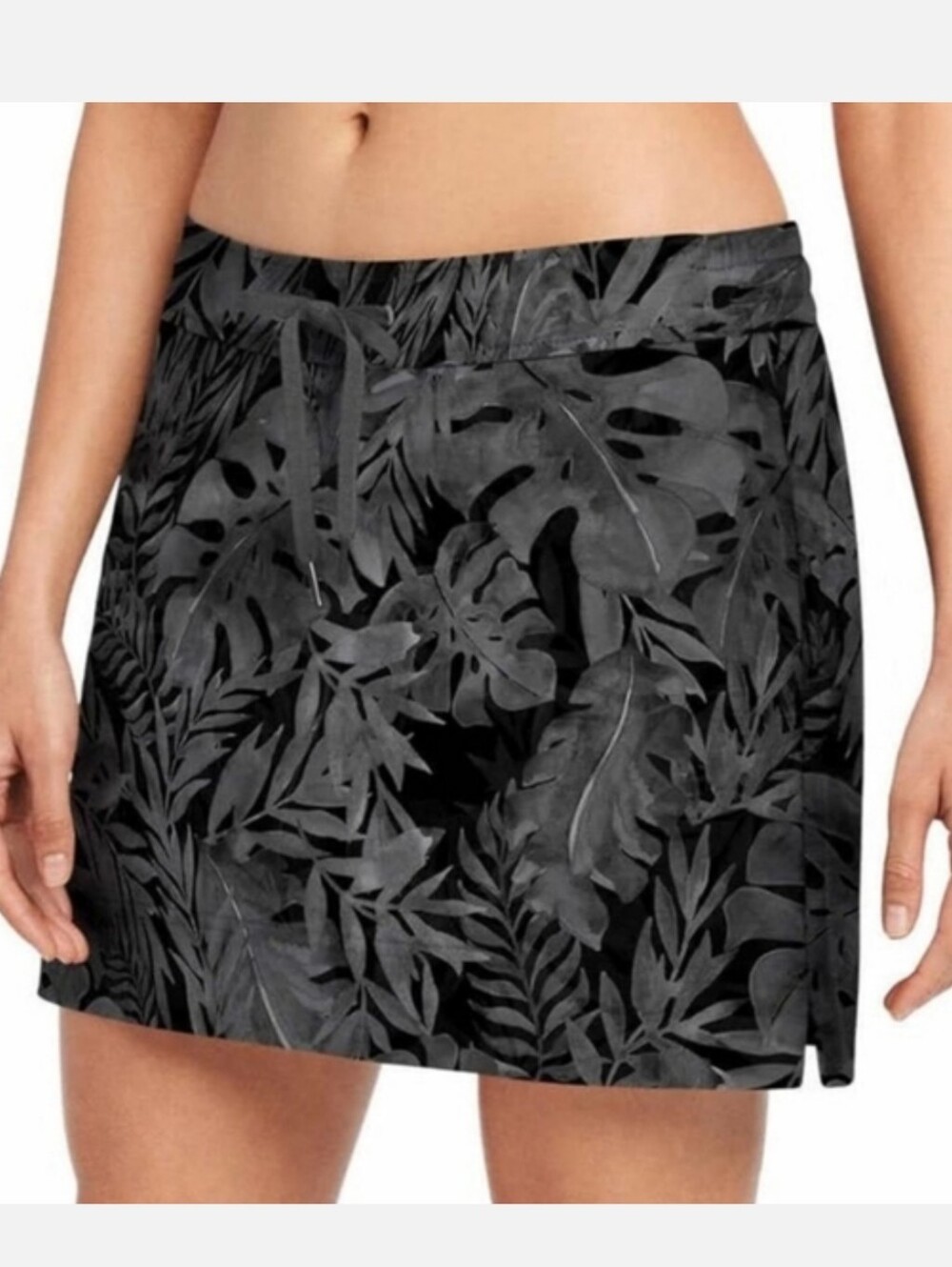Speedo Blue Tropical Print Skirt